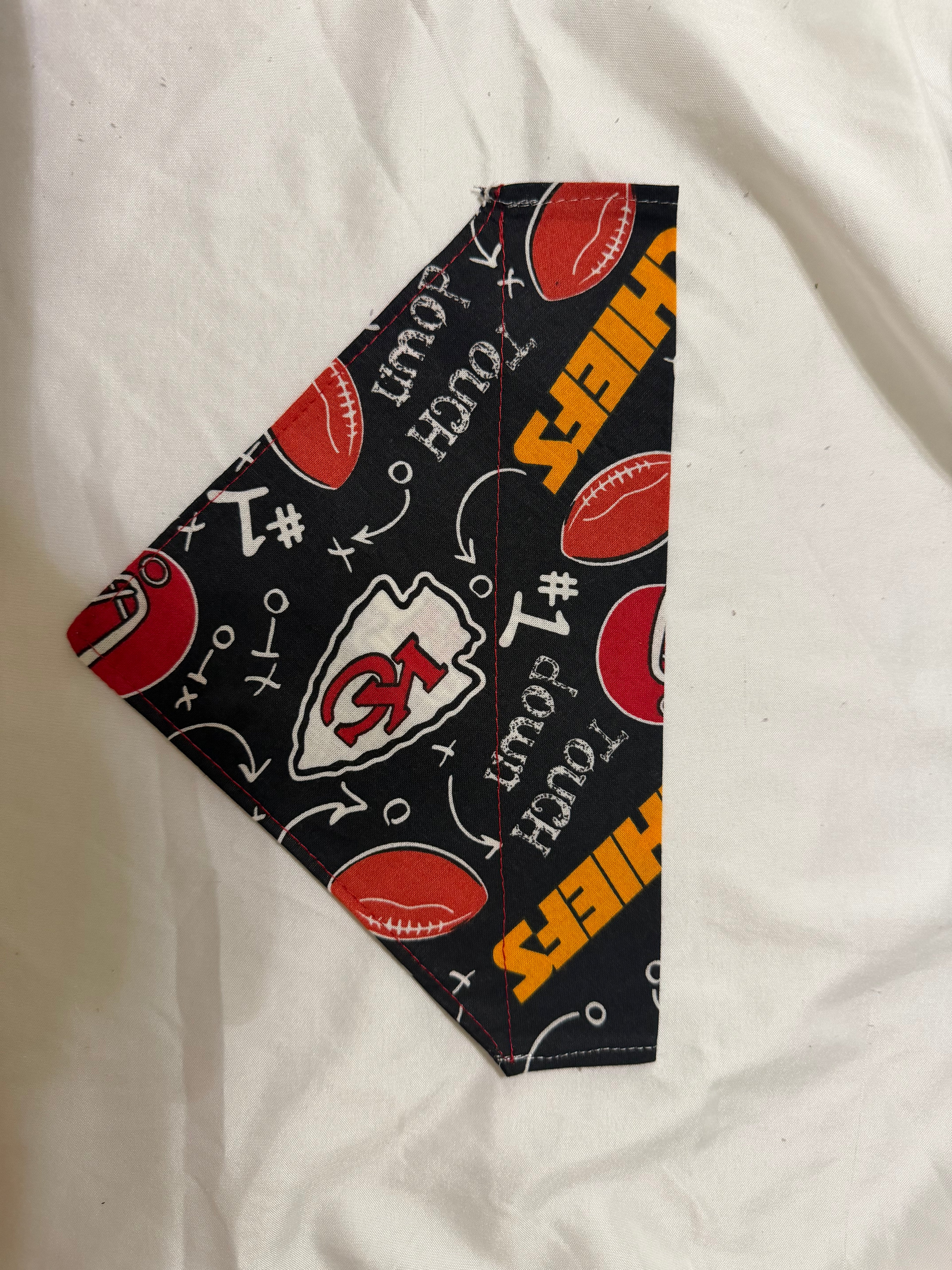Kansas City Chiefs Pet Bandanna – KiMi's Kwilts & Krafts